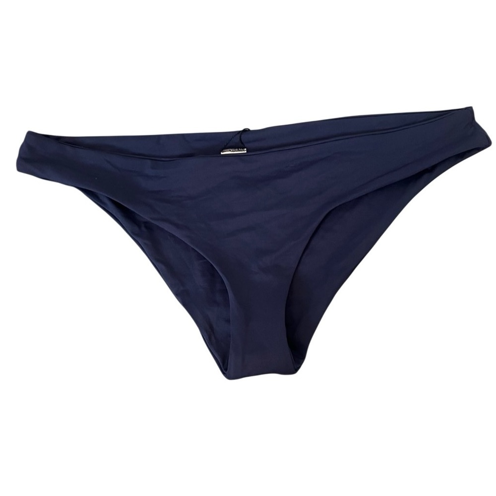 L Space Navy Blue Hipster Bikini Bottoms Size XL New With Tag
